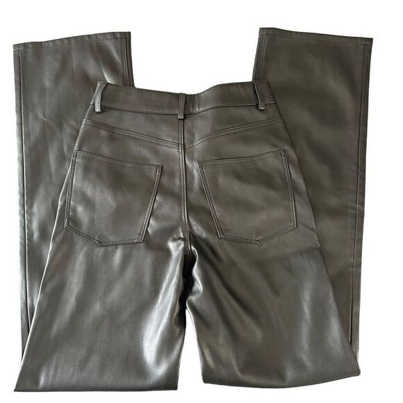 Zara faux leather pants size 2 - Picture 4 of 7